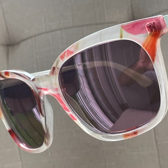 Panama Jack Women Sunglasses Pink Floral Eye Wear SR1016 Shades - Picture 3 of 11